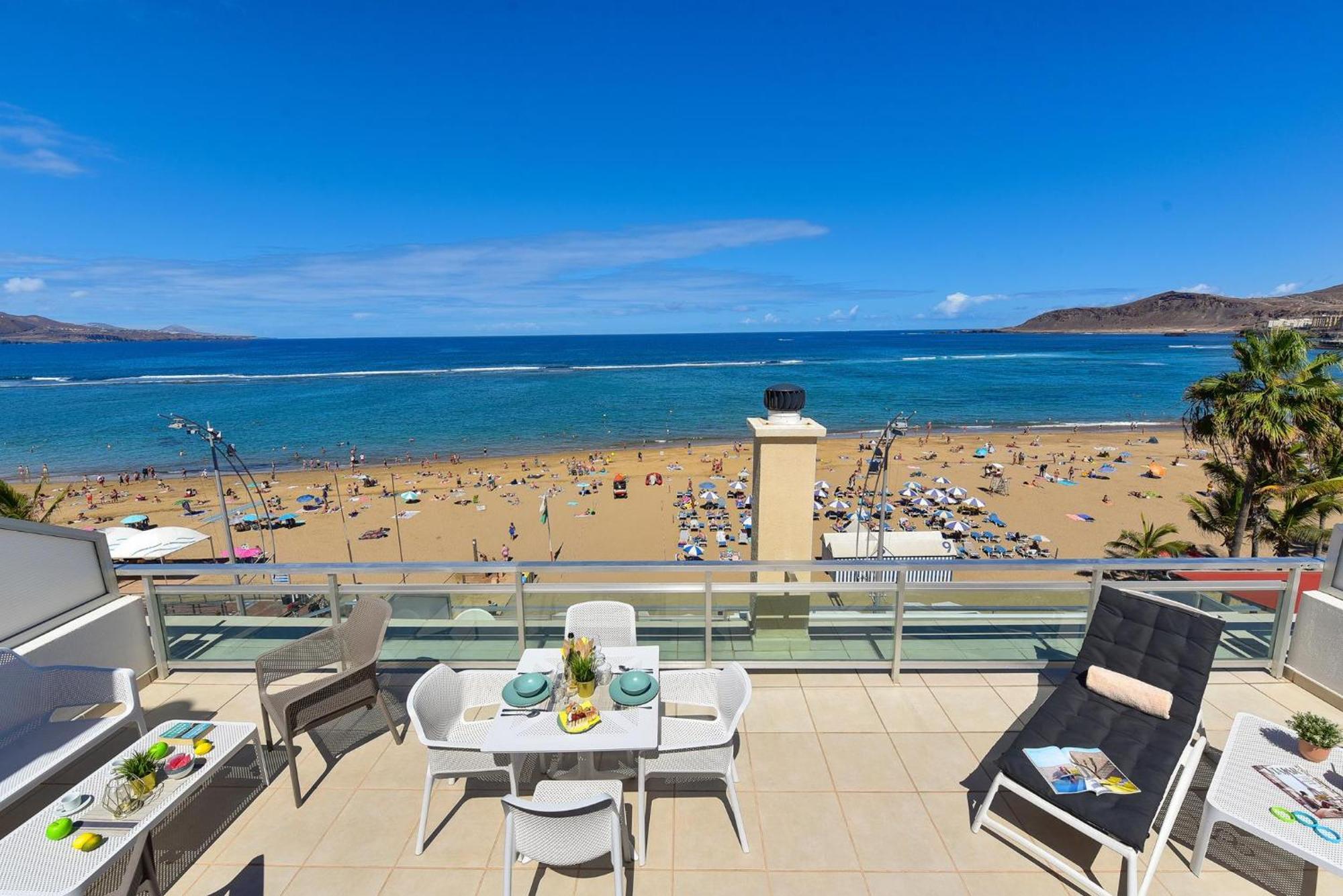 Apartment Over The Sea Las Canteras Mc Las Palmas de Gran Canaria Luaran gambar
