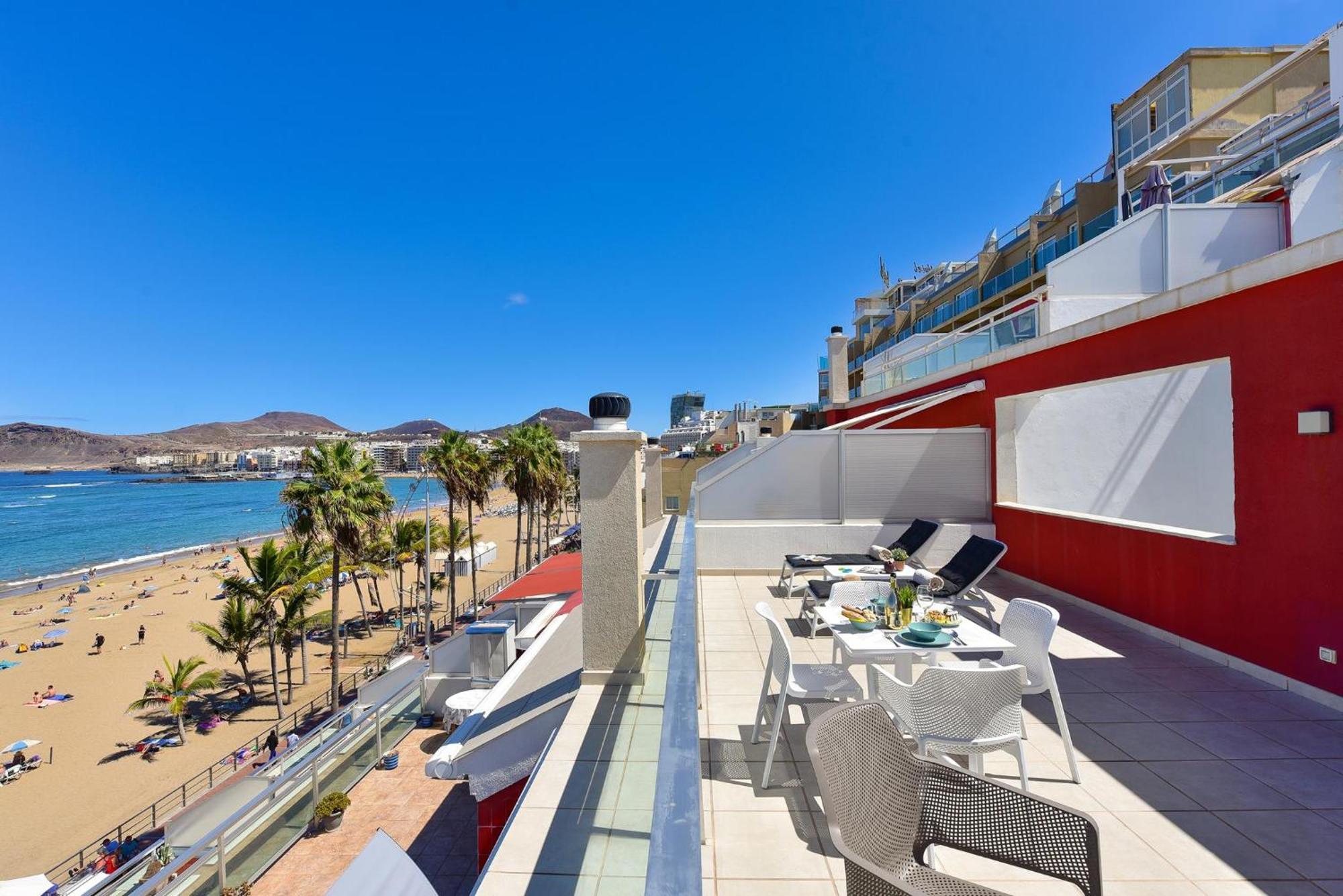 Apartment Over The Sea Las Canteras Mc Las Palmas de Gran Canaria Luaran gambar