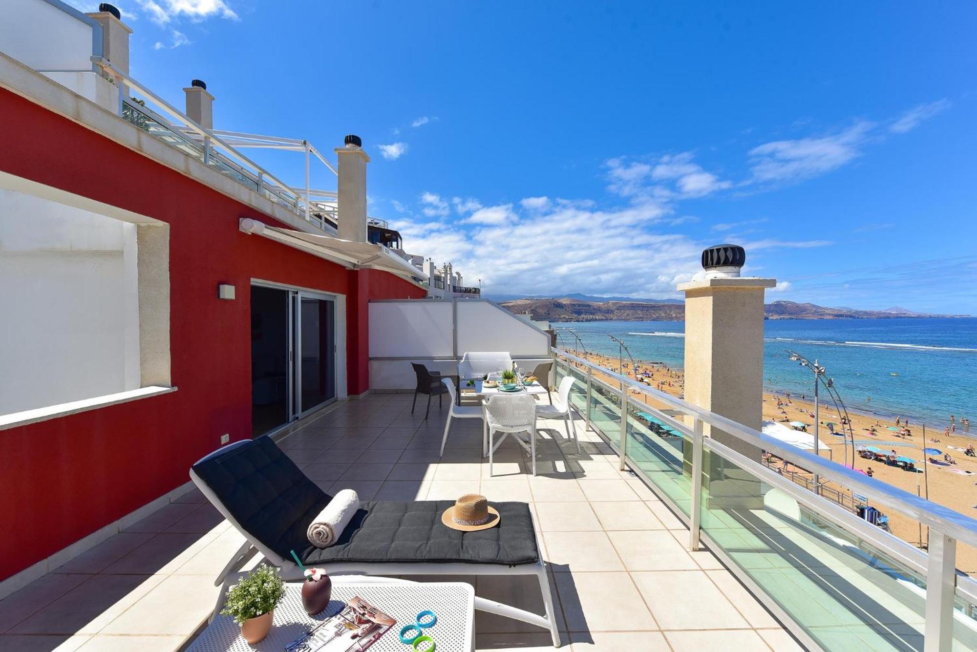 Apartment Over The Sea Las Canteras Mc Las Palmas de Gran Canaria Luaran gambar