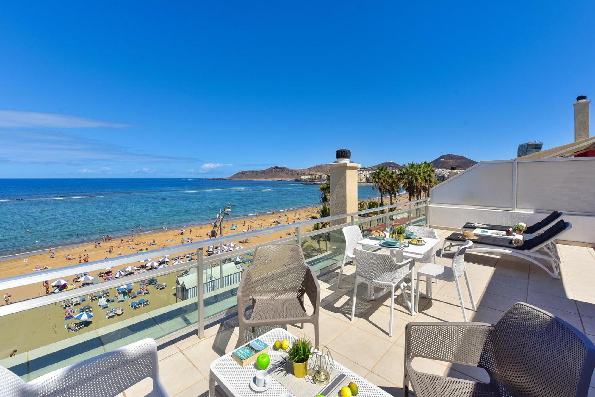 Apartment Over The Sea Las Canteras Mc Las Palmas de Gran Canaria Luaran gambar