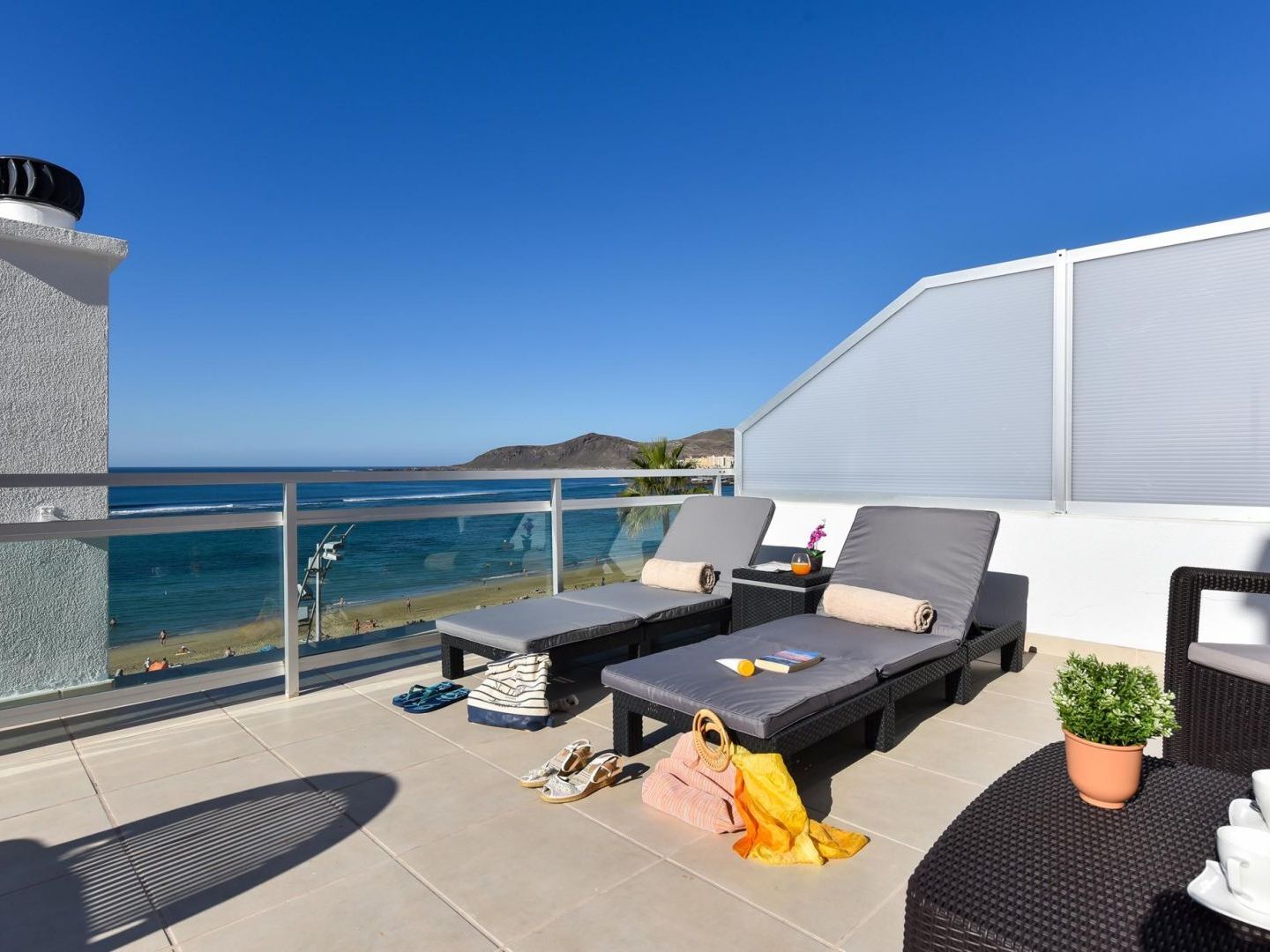 Apartment Over The Sea Las Canteras Mc Las Palmas de Gran Canaria Luaran gambar